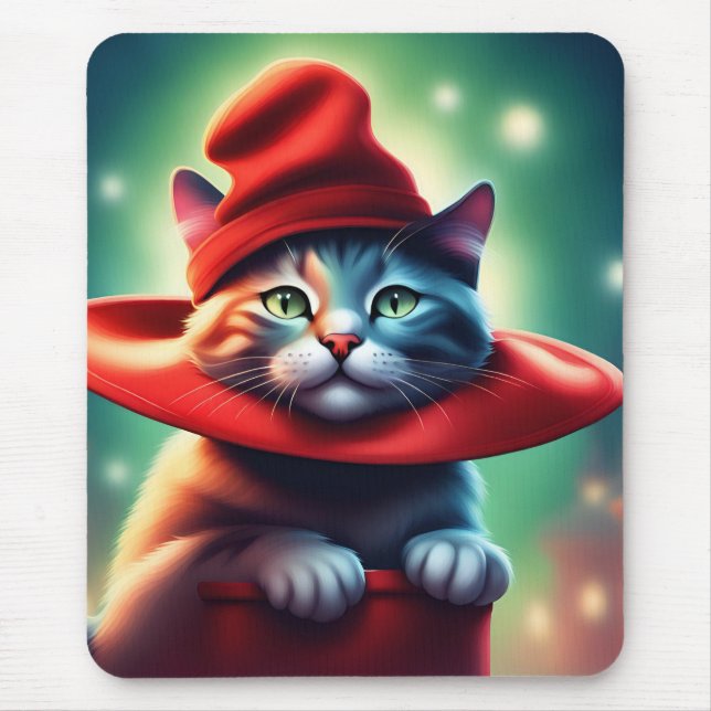 die Zauberkatze Mousepad (Vorne)