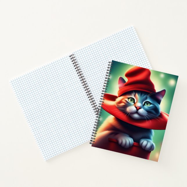 die Zauberkatze Notizbuch (Innenseite)