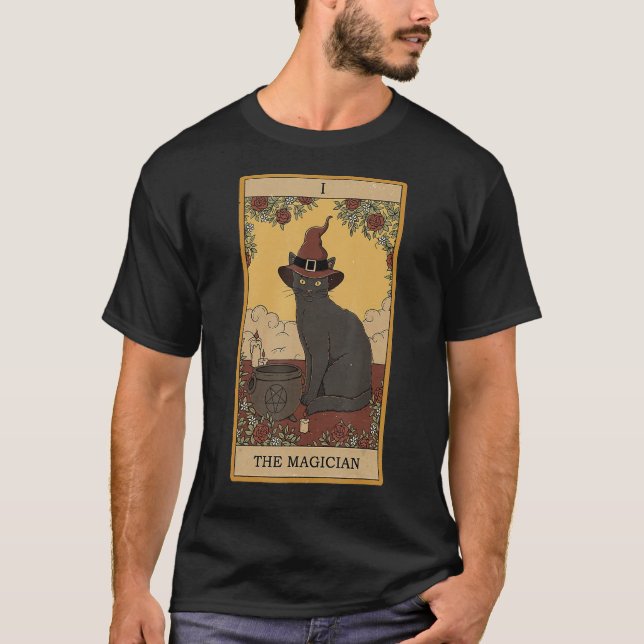 Die Zauberkatze T-Shirt (Vorderseite)