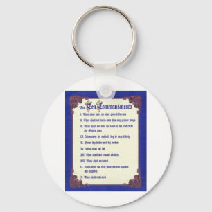 DIE ZEHN-ANTRÄGE SCHLÜSSELANHÄNGER