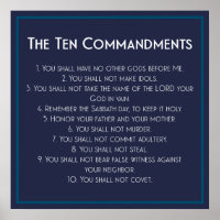 Die zehn Gebote