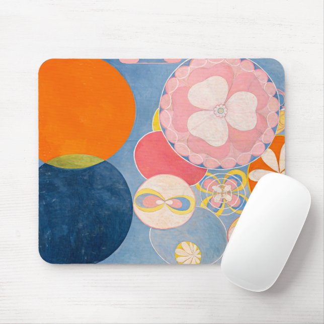 Die zehn größten, Gruppe IV, Nr. 2 von Hilma af Kl Mousepad (Mit Mouse)