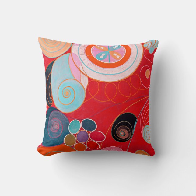 Die zehn größten, Gruppe IV, Nr. 4 (rot) Kissen (Vorderseite)