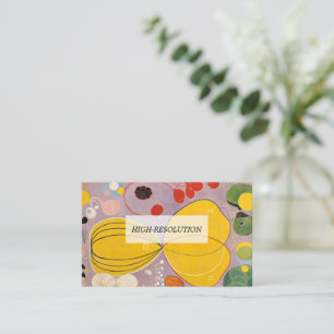 Die zehn größten, Gruppe IV, Nr. 7 von Hilma af Kl Visitenkarte