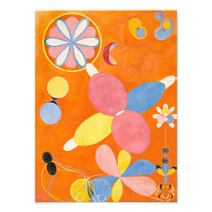 Die zehn Größten, Nr. 4, Jugend Hilma af Klint Fotodruck