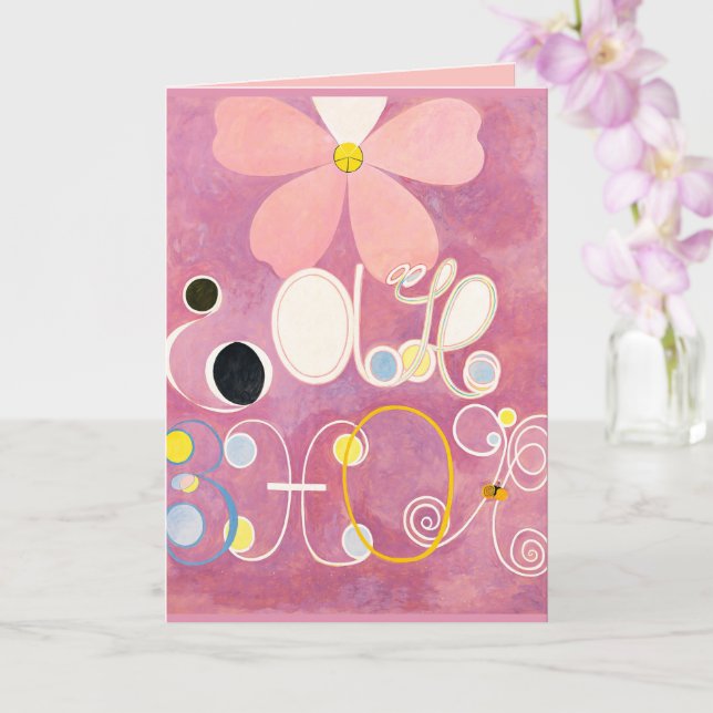 Die zehn größten, Nr. 5, Erwachsene, Hilma af Klin Karte (Orchidee)