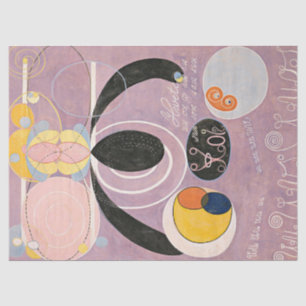 Die zehn größten Nr. 6 von Hilma Klint Seidenpapier