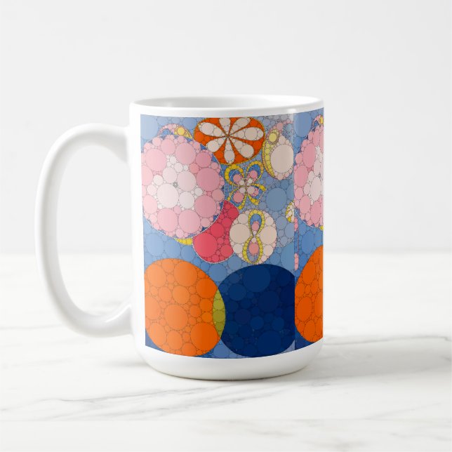 Die zehn größten Punkte, Nr.2, nach Hilma af Klint Kaffeetasse (Links)