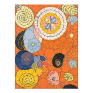 Die zehn größten Punkte, Nr. 4, nach Hilma af Klin Fotodruck