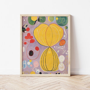 Die zehn größten Zahl 7   Hilma af Klint Poster