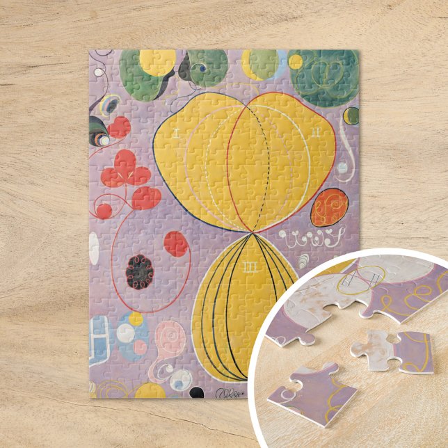 Die zehn größten Zahl 7 | Hilma af Klint Puzzle (Von Creator hochgeladen)