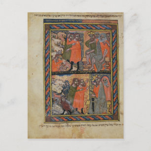 Die zehn Pest in Ägypten TtoB Postkarte