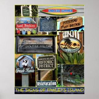 Die Zeichen der Insel Pawleys Poster