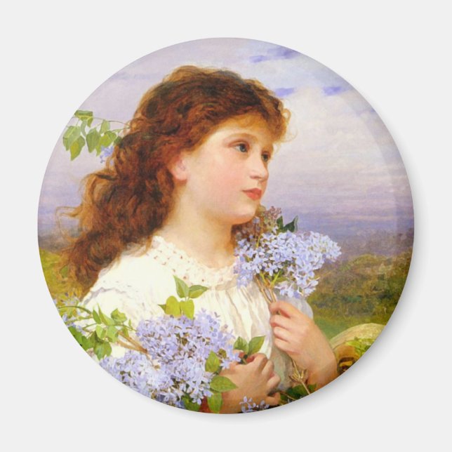 Die Zeit der Lilics Sophie Anderson Magnet (Vorne)