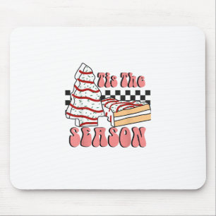 Die Zeit der Weihnacht Groovy Retro Debbie Mousepad