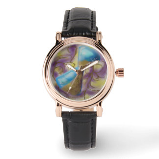Die Zeit fällt Armbanduhr