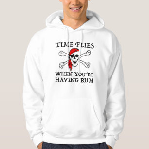 Die Zeit fliegt, wenn man Rum hat Hoodie