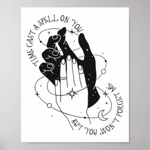 Die Zeit hat einen Zauber auf dich geworfen, aber  Poster