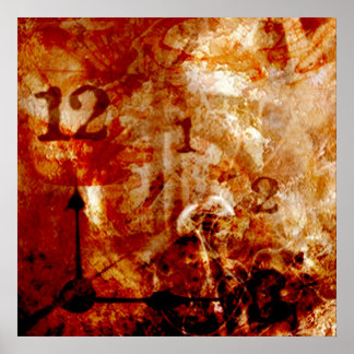 Die Zeit ist die Essenz Poster