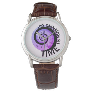 Die Zeit läuft aus Armbanduhr