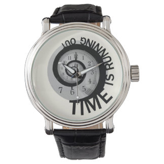Die Zeit läuft aus Armbanduhr