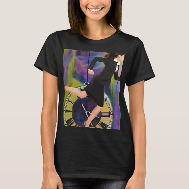 Die Zeit läuft aus T-Shirt (Vorderseite)