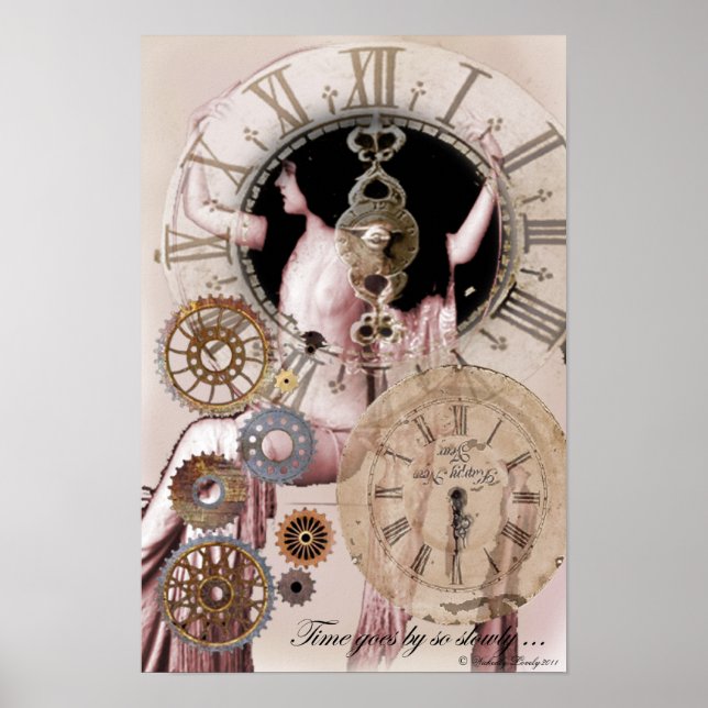 Die Zeit vergeht langsam Poster (Vorne)