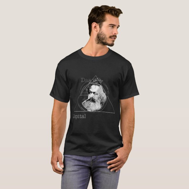 Die Zeit von Marx-Dunkelheit T-Shirt (Vorne ganz)