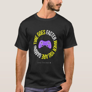 Die Zeit wird immer schneller, wenn Sie ein lustig T-Shirt