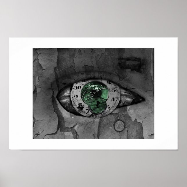 Die Zeit wird nicht gebraucht Poster (Vorne)