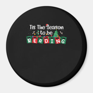 Die Zeit zum Lesen von Weihnachtsgeschichten für L Magnet