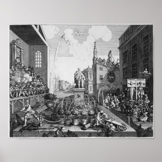 Die Zeiten, das Plate II Poster (Vorne)