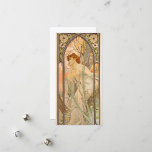 Die Zeiten des Tages, Abend-Beifall, 1899 Feiertagskarte