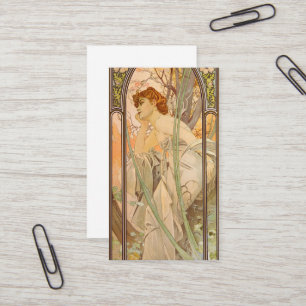 Die Zeiten des Tages, Abend-Beifall, 1899 Visitenkarte