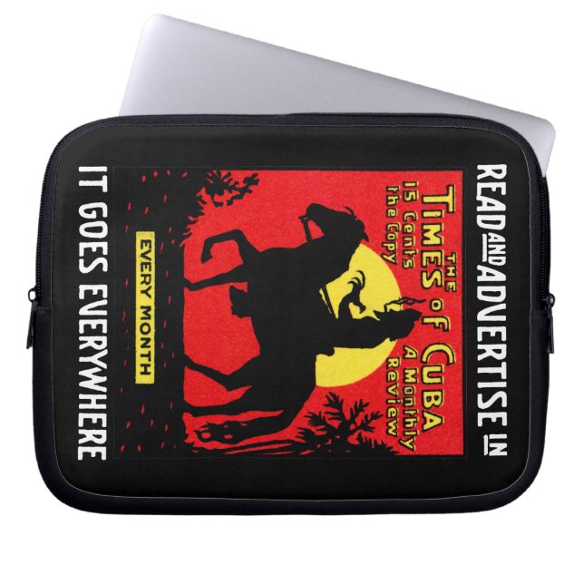 Die Zeiten Kubas 1920 Laptopschutzhülle (Vorderseite)