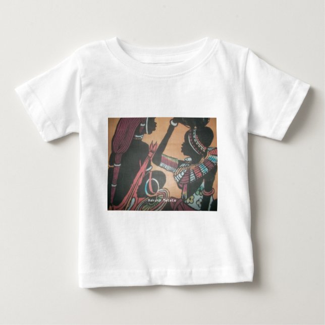 Die zeitlose Schönheit der Massai-Tradition Baby T-shirt (Vorderseite)