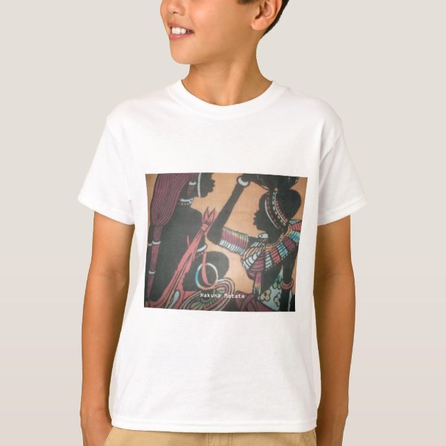 Die zeitlose Schönheit der Massai-Tradition T-Shirt (Vorderseite)