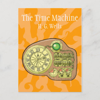 Die Zeitmaschine - H. G. Wells Postkarte
