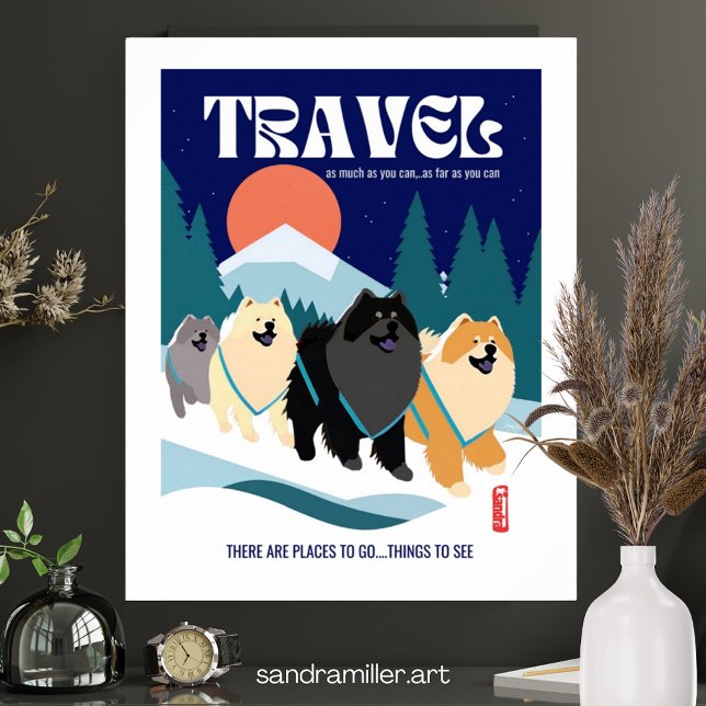 DIE ZEITREISENDEN wählen uneingerahmt oder gerahmt Poster (Von Creator hochgeladen)