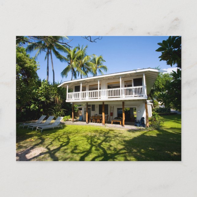 Die Zen-Hütte am Meer Postkarte (Vorderseite)