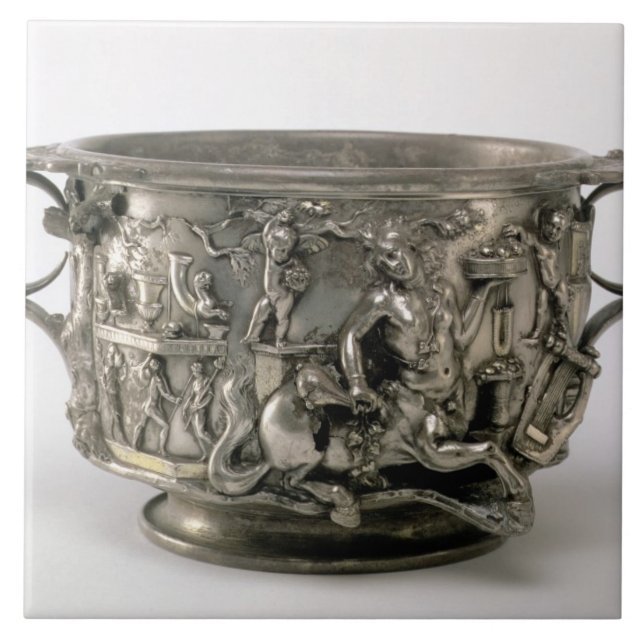 Die Zentaur-Schale, Gallo-Römisch, vom Berthouvill Fliese (Vorderseite)