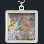Die zentrale Region des Karina-Nebels Versilberte Kette<br><div class="desc">Die zentrale Region des Karina-Nebels besaß Astronomie.</div>