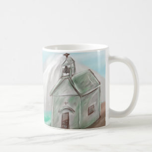 Die zerbrochene Kirchenklingel-Tasse Kaffeetasse