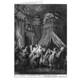 Die Zeremonie das Gehen-zubett der Braut