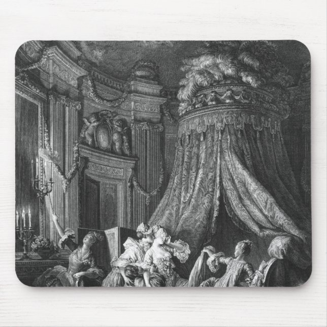 Die Zeremonie das Gehen-zubett der Braut Mousepad (Vorne)