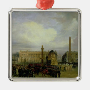 Die Zeremonie für die Rückkehr von Napoleons Asc Silbernes Ornament