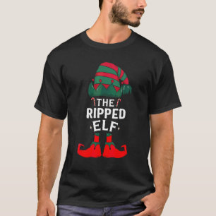 Die zerrissene Elfe Weihnachten passende Familien- T-Shirt