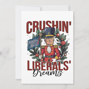 Die Zerschlagung liberaler Träume Trump ernährt Xm Dankeskarte