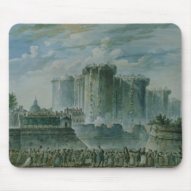 Die Zerstörung der Bastille, am 14. Juli 1789 Mousepad (Vorne)