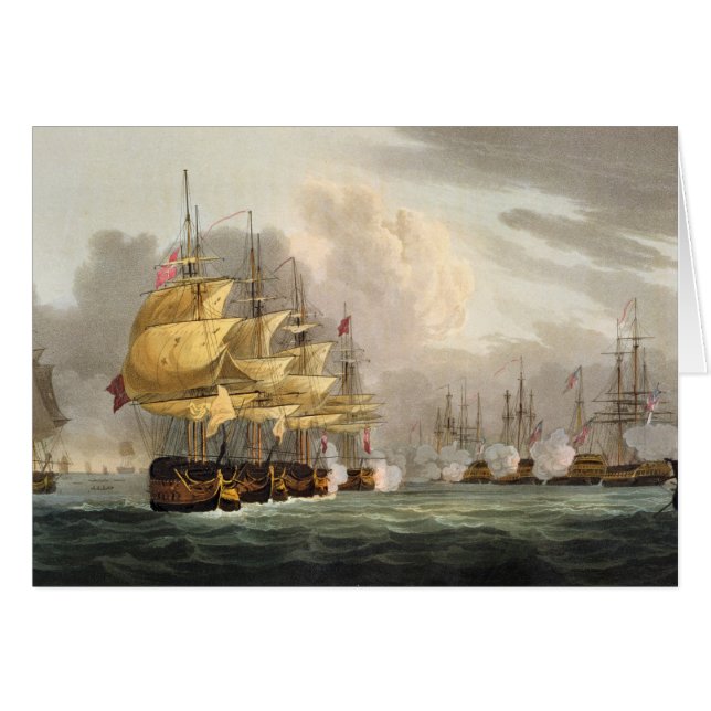 Die Zerstörung der dänischen Flotte vor Copenha (Vorderseite (Horizontal))